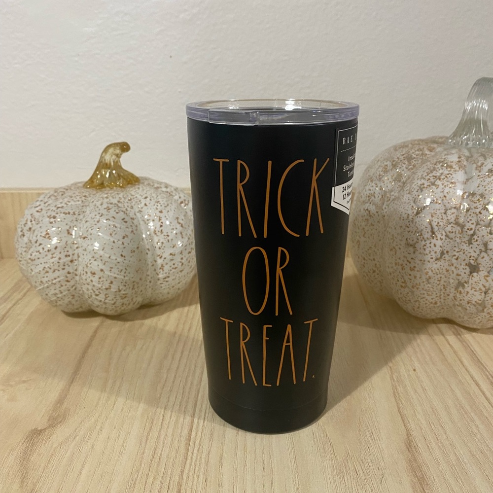 Rae Dunn Trick or Treat insulated tumbler
